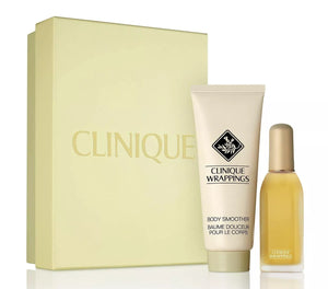 Wrappings by Clinique for Women 2-Piece Set: .85 oz Perfume + 3.4 oz Body Smoother/Lotion