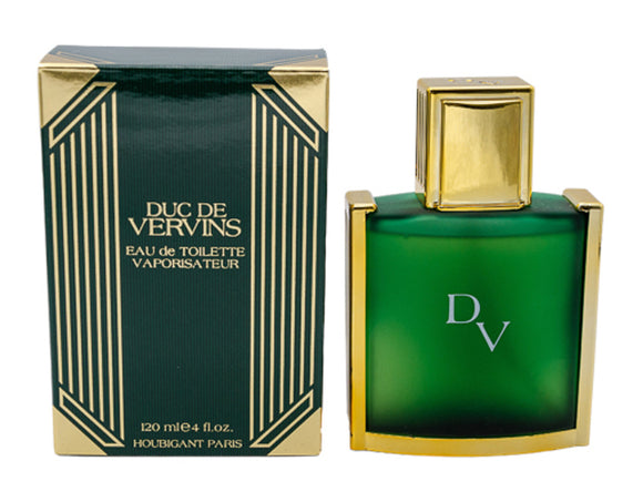 DV Duc de Vervins by Houbigant for Men 4 oz Eau de Toilette Spray Sealed