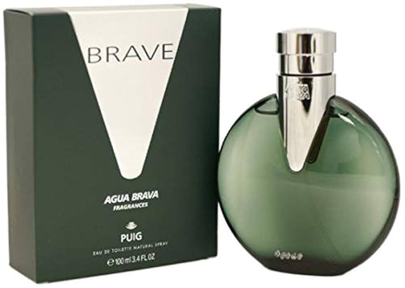Brave Agua Brava by Antonio Puig for Men 3.4 oz Eau de Toilette Spray