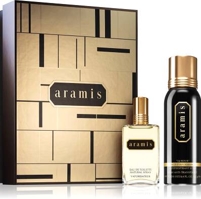 Aramis by Aramis for Men 2-Piece Set 2 oz EDT, 6.7 oz Antiperspirant Spray