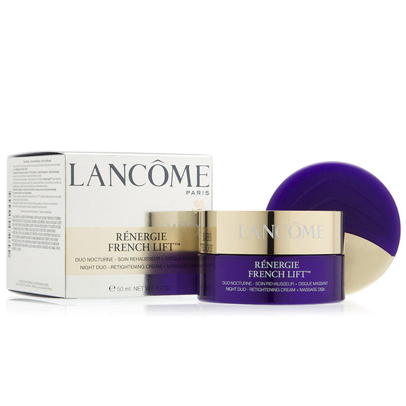 Lancome Renergie French Lift Night Duo Retightening Cream + Massage Disk (50 g/1.7 oz)