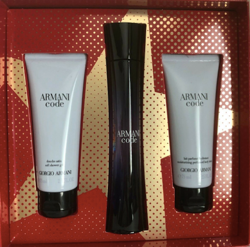 Armani Code 2016 Giorgio Armani Women 3 Piece Set: 2.5 oz Eau de Parfum, Shower Gel and Body Lotion