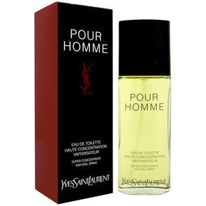 YSL Pour Homme by Yves Saint Laurent for Men 3.3 oz EDT Super Concentrate Spray - FragranceAndBeauty.com