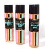 Champagne Toast by Bath & Body Works (Select Lot) 8 oz Gold Dust Shimmer Mist Unboxed - FragranceAndBeauty.com