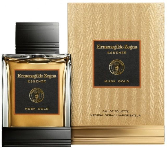 Essenze Musk Gold by Ermenegildo Zegna for Men 125 ml/4.2 oz Eau de Toilette Spray - FragranceAndBeauty.com
