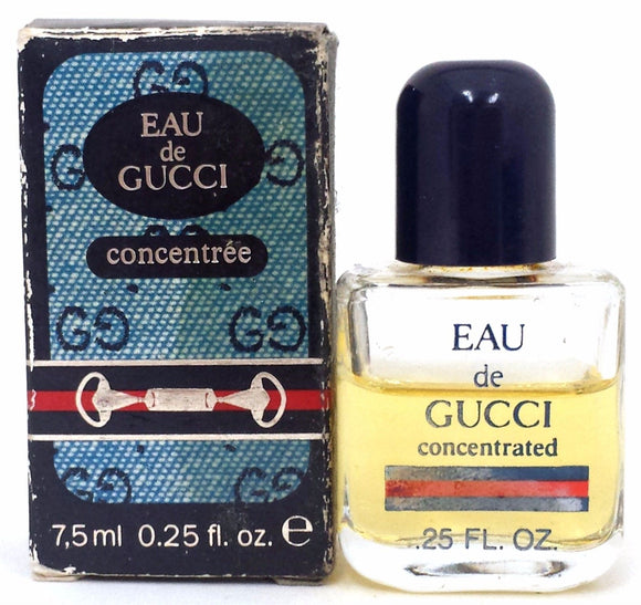 Eau de Gucci by Gucci for Women .25 oz (2/3 filled) Concentraded Mini Splash - FragranceAndBeauty.com