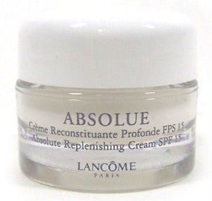 Lancome Absolue Absolute Replenishing Cream SPF 15 7 g/.25 oz each Travel/Sample Size (Lot of 2) - FragranceAndBeauty.com