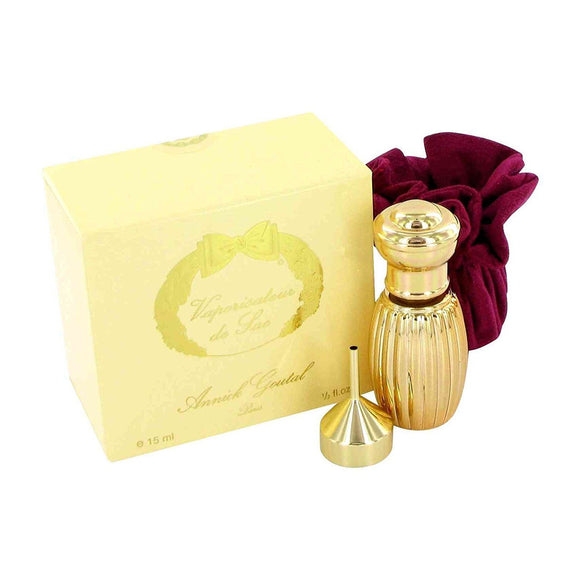 Passion by Annick Goutal for Women 0.5 oz EDP Purse Spray Refillable Gold Case - FragranceAndBeauty.com