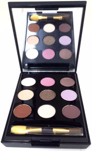 Estee Lauder Pure Color EyeShadow Deluxe Sample 9 Discontinued Color Palette Unboxed - FragranceAndBeauty.com