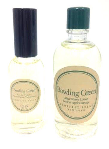 Bowling Green (Vintage) by Geoffrey Beene 2 Piece Set: 1 oz EDT + 2 oz After Shave Unboxed - FragranceAndBeauty.com