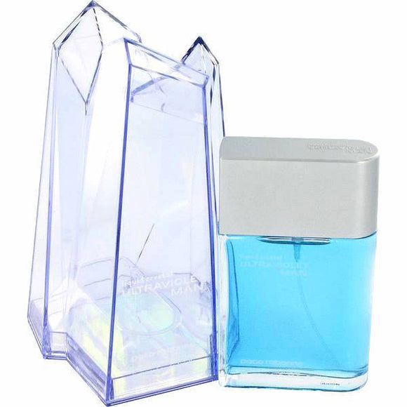 Liquid Crystal Ultraviolet Man by Paco Rabanne for Men 2.7 oz Summer Eau de Toilette Spray - FragranceAndBeauty.com