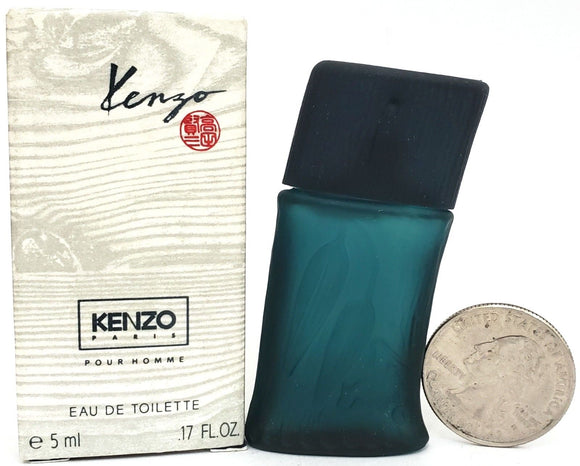 Kenzo (Vintage) for Men 5 ml/.17 oz Eau de Toilette Miniature Splash - FragranceAndBeauty.com