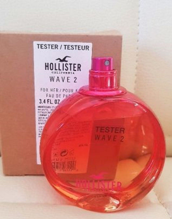 Wave 2 by Hollister California for Women 3.4 oz Eau de Parfum Spray Unboxed - FragranceAndBeauty.com