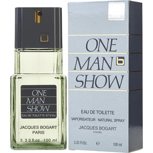 One Man Show by Jacques Bogart for Men 3.33 oz Eau de Toilette Spray - FragranceAndBeauty.com