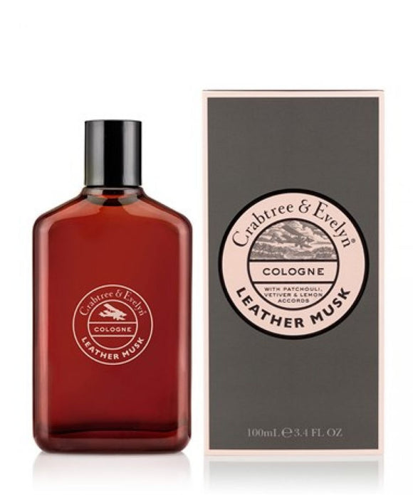 Leather Musk by Crabtree & Evelyn for Men 3.4 oz Cologne Spray - FragranceAndBeauty.com