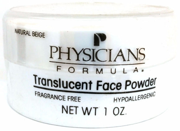 Physicians Formula Translucent Face Loose Powder w/Puff (Select Shade) 1 oz Full Size - FragranceAndBeauty.com