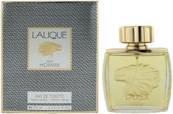 Lalique Leo by Lalique for Men 75 ml/2.5 oz Eau de Toilette Spray - FragranceAndBeauty.com