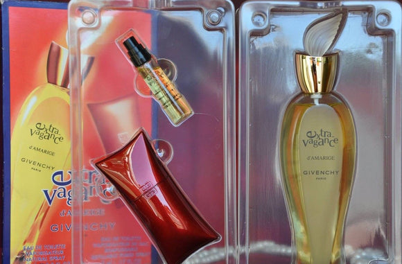 Extravagance d'Amarige Givenchy Women 3-Piece Set: 1.7 oz EDT + .17oz Purse Spray & Case - FragranceAndBeauty.com