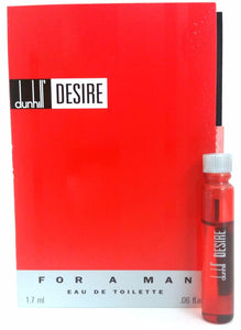 Desire Red by Alfred Dunhill for Men 1.7 ml/.06 oz each Eau de Toilette Splash Vial (Lot of 4) - FragranceAndBeauty.com