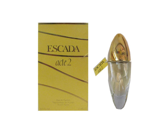 Escada Acte 2 by Escada for Women 15 ml/.5 oz Eau de Parfum Travel Size Spray - FragranceAndBeauty.com