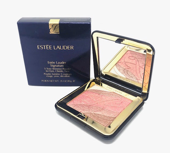 Estee Lauder Signature 5-Tone Shimmer Powder (Select Color) Full Size - FragranceAndBeauty.com