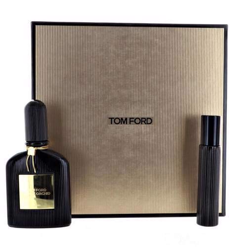 Black Orchid by Tom Ford Unisex 2-Piece Set: 1 oz Eau de Parfum Spray + .34 oz Travel Spray