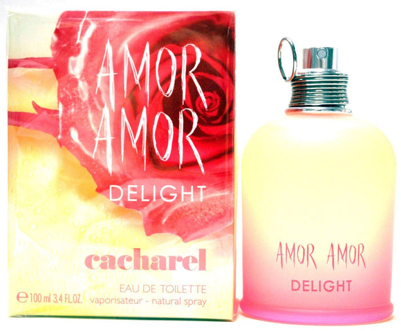 Amor Amor Delight by Cacharel for Women 3.4 oz Eau de Toilette Spray - FragranceAndBeauty.com