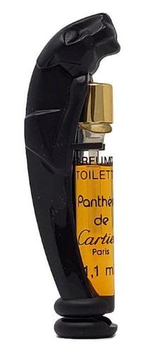 Panthere de Cartier (Vintage) for Women 1.1 ml/.03 oz Parfum de Toilette Vial w/Panther Stand - FragranceAndBeauty.com