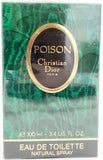 Poison by Christian Dior for Women 3.4 oz Eau de Toilette Spray Discontinued - FragranceAndBeauty.com