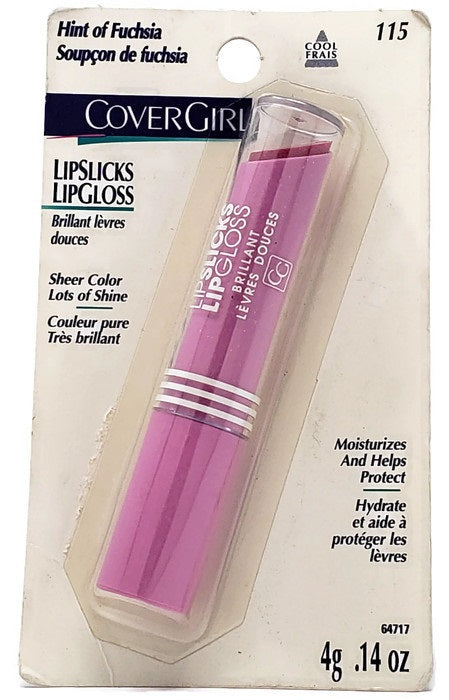 CoverGirl LipSlicks LipGloss (Select Color) 4 g/.14 oz Full Size Sealed - FragranceAndBeauty.com