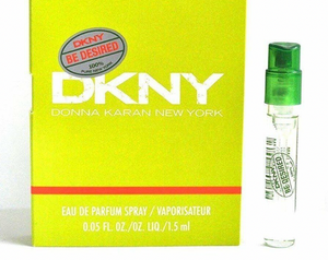 Be Desired by DKNY for Women 1.5 ml/.05 oz each Eau de Parfum Spray Vial( Lot of 2)