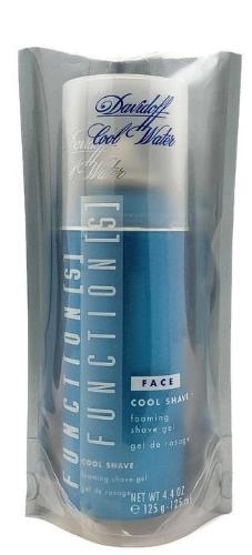 2 Cool Water Face Function(s) by Davidoff for Men 4.4 oz Cool Shave Foaming Gel - FragranceAndBeauty.com