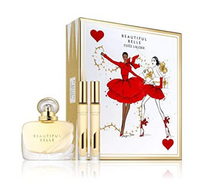 Beautiful Belle by Estee Lauder for Women 3-Piece Set: 1.7 oz Eau de Parfum, .2 oz Travel Spray (2)