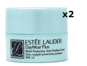 Estee Lauder DayWear Plus Multi Protection Anti-Oxidant Creme 7 ml/.24 oz Deluxe Sample (Lot of 2) - FragranceAndBeauty.com