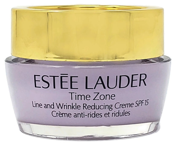 Estee Lauder Time Zone Line and Wrinkle Reducing Face Creme SPF 15 15 ml/.5 oz Deluxe Sample - FragranceAndBeauty.com