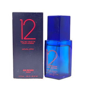 12 Pour Homme by Jean Couturier for Men 3.3 oz Eau de Toilette Spray