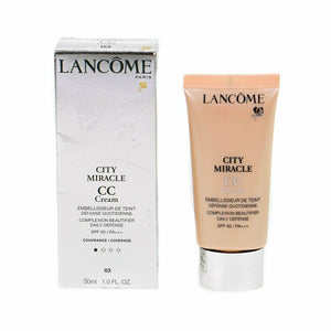 Lancome City Miracle CC Cream (03 Beige Aurore) 1.0 oz SPF 50/PA+++ Daily Defense