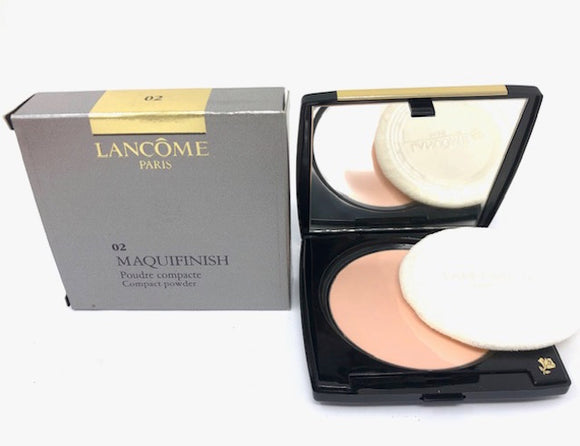 Lancome Maquifinish Compact Powder (Color: 02) 13 g Made in France