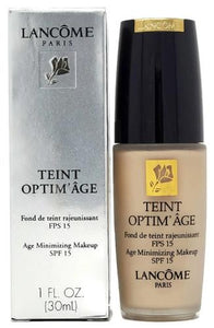 Lancome Teint Optim'Age Age Minimizing Makeup SPF 15 (Porcelaine Delicate 1) 1 oz Full Size - FragranceAndBeauty.com