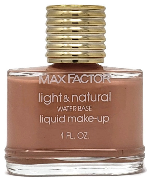 Max Factor Light & Natural Water Base Liquid Make-Up (Select Color) 30 ml/1 oz Full-Size - FragranceAndBeauty.com