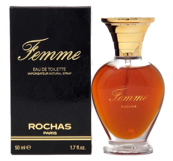Femme (Vintage) by Rochas for Women 1.7 oz Eau de Toilette Spray - FragranceAndBeauty.com