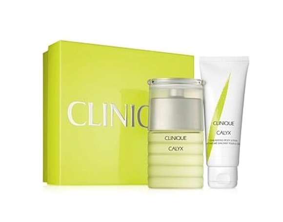 Clinique Calyx 2-Piece Set: 1.7 oz Exhilarating Fragrance, 2.5 oz Body Lotion - FragranceAndBeauty.com