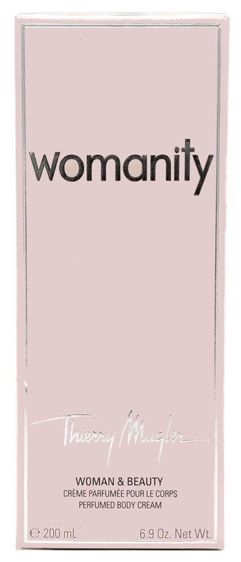 Womanity by Thierry Mugler for Women 200 ml/6.9 oz Perfumed Body Cream - FragranceAndBeauty.com