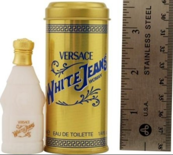 Versace White Jeans for Women 7.5 ml/.25 oz Eau de Toilette Mini
