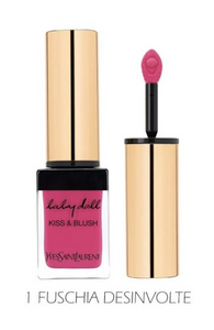YSL Yves Saint Laurent Baby Doll Kiss & Blush Lipstick/Blush (Select Color) Full Size