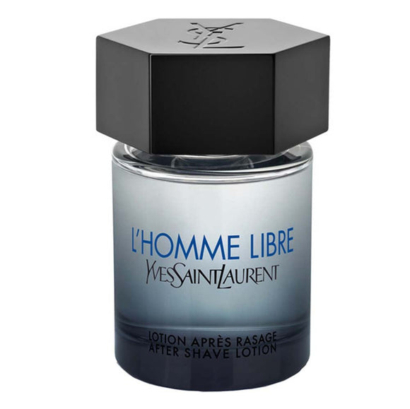 YSL L'Homme Libre by Yves Saint Laurent for Men 3.3 oz Aftershave Splash Unboxed