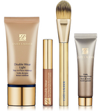 Estee Lauder Double Wear Light Stay-in-Place Makeup Lesson 4pc Set (Select Intensity) - FragranceAndBeauty.com