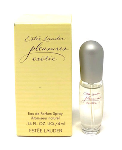 Estee Lauder Pleasures Exotic for Women 4 ml/.14 oz Eau de Parfum Purse Spray - FragranceAndBeauty.com