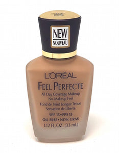 L'Oreal Feel Perfecte All Day Coverage Makeup/Foundation Oil-Free SPF 15 (Select Color) 1.12 oz - FragranceAndBeauty.com
