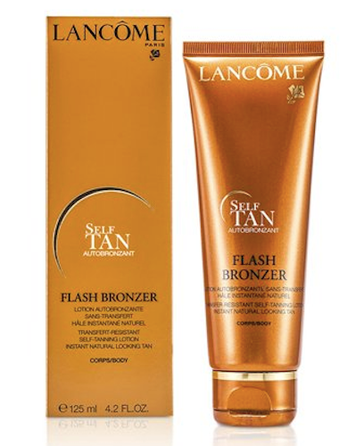 Lancome Flash Bronzer Self-Tan Autobronzant Body Lotion (125 ml/4.2 oz) Natural Looking - FragranceAndBeauty.com